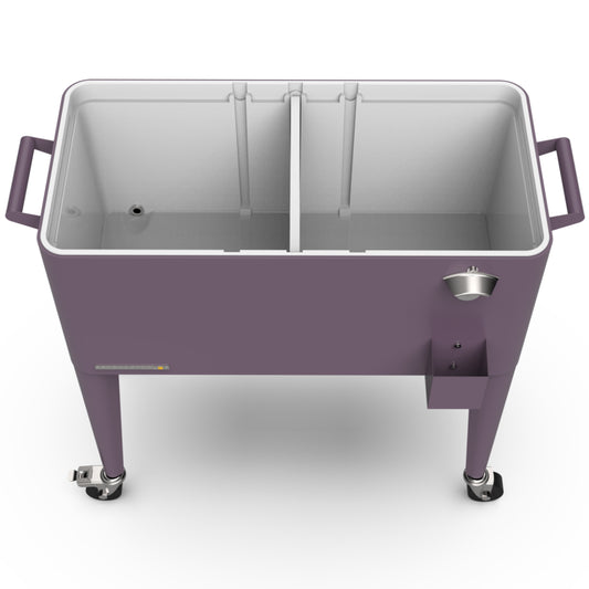 80-Quart Classic Patio Cooler With Divider