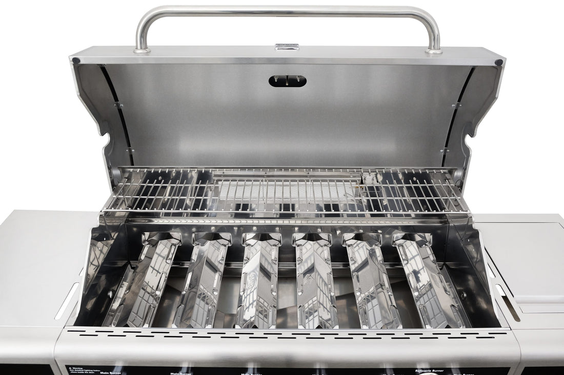 Cleaning the Flame Tamers of a Gas Grill