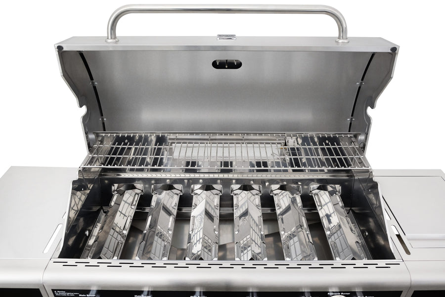 Cleaning the Flame Tamers of a Gas Grill