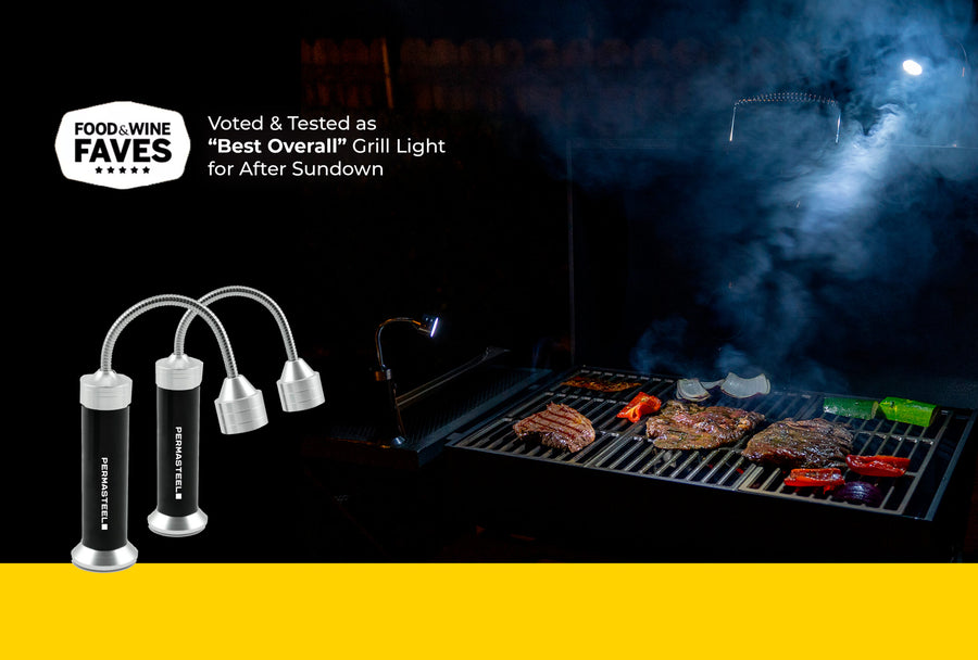 Permasteel Grill Lights was voted “Best Overall” by an Award Winning Magazine!