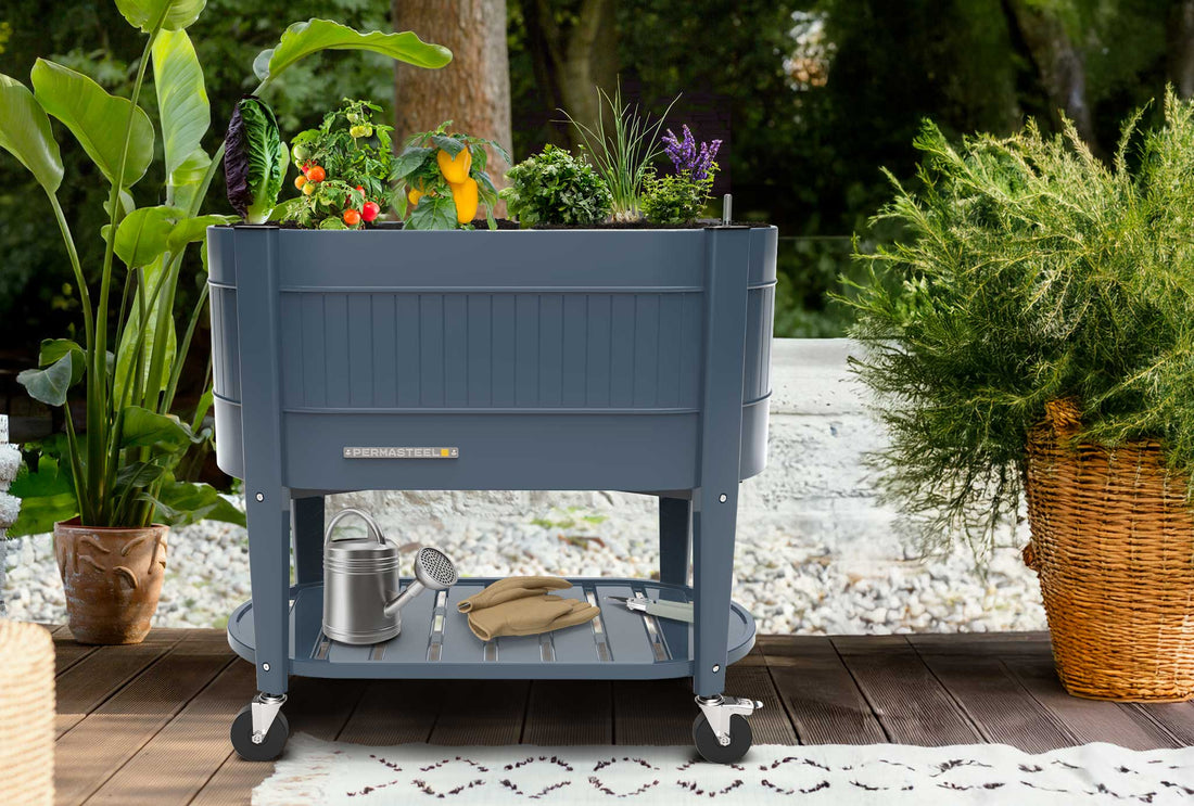 Permasteel Raised Garden Bed at Costco Turning Heads with Bold New Design and Colors