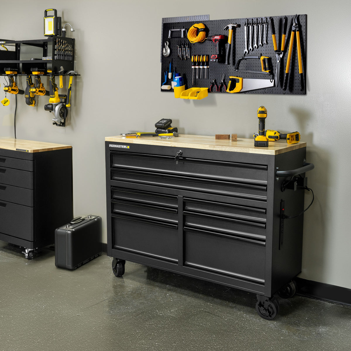 46" Heavy Duty 8-Drawer Mobile Workbench