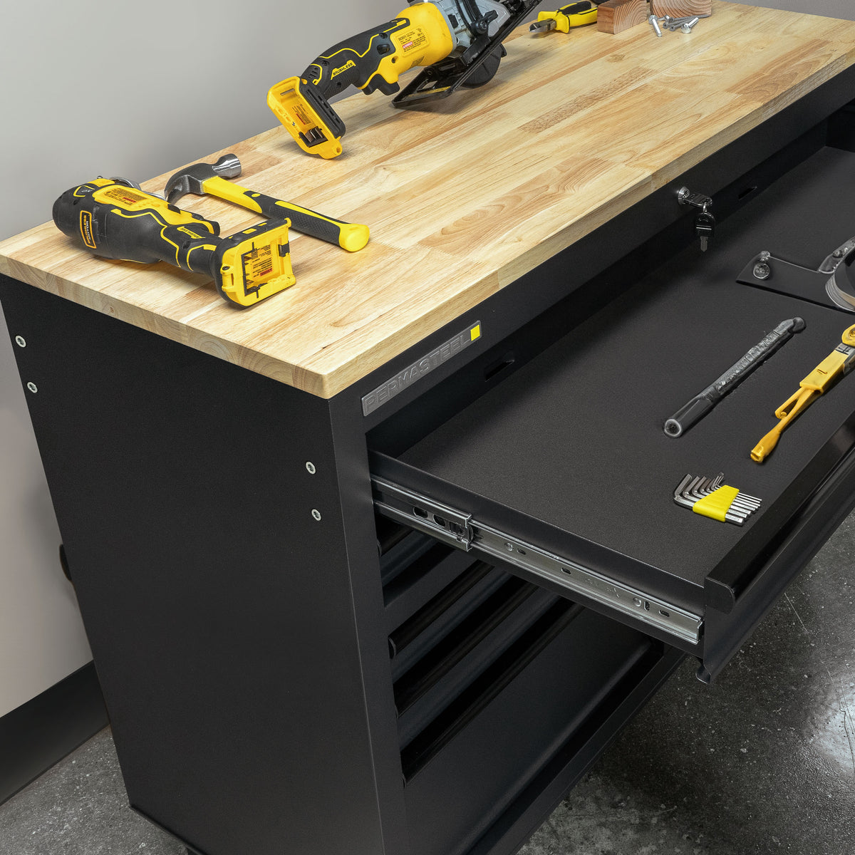 46" Heavy Duty 8-Drawer Mobile Workbench