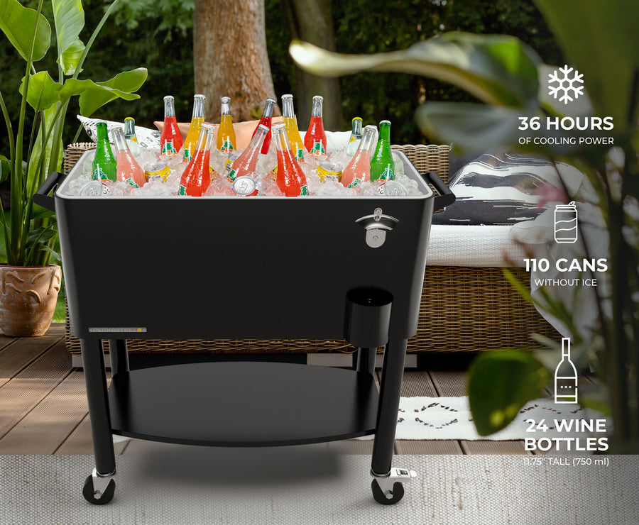 Spacious 80-Qt Capacity