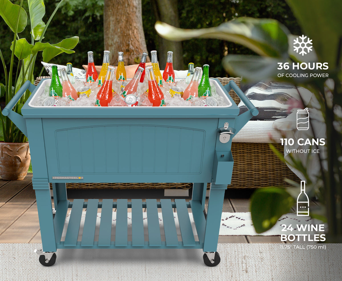 Spacious 80-Qt Capacity