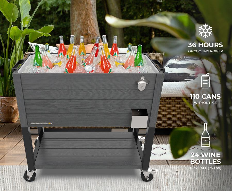 Spacious 80-Qt Capacity