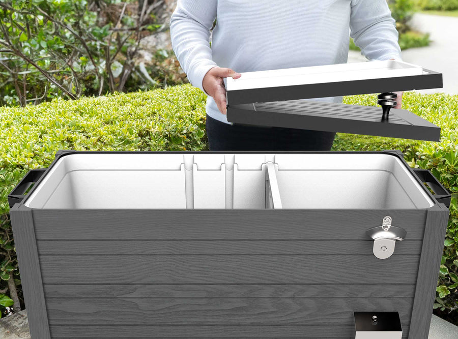 Removable Flip-Top Lid