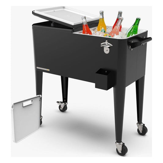 80-Quart Classic Patio Cooler With Divider