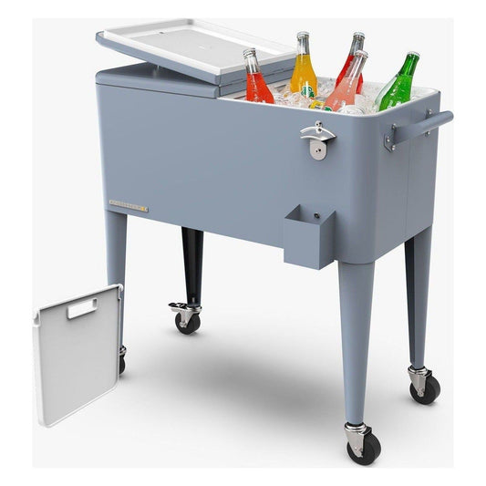 80-Quart Classic Patio Cooler With Divider