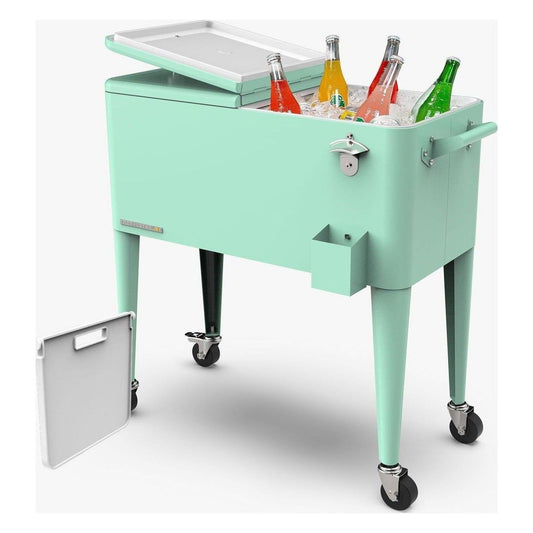 80-Quart Classic Patio Cooler With Divider