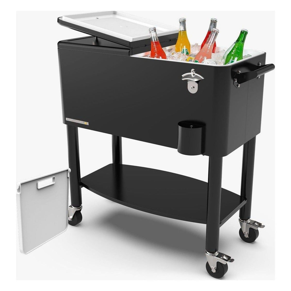 80-Quart Patio Cooler with Dividers