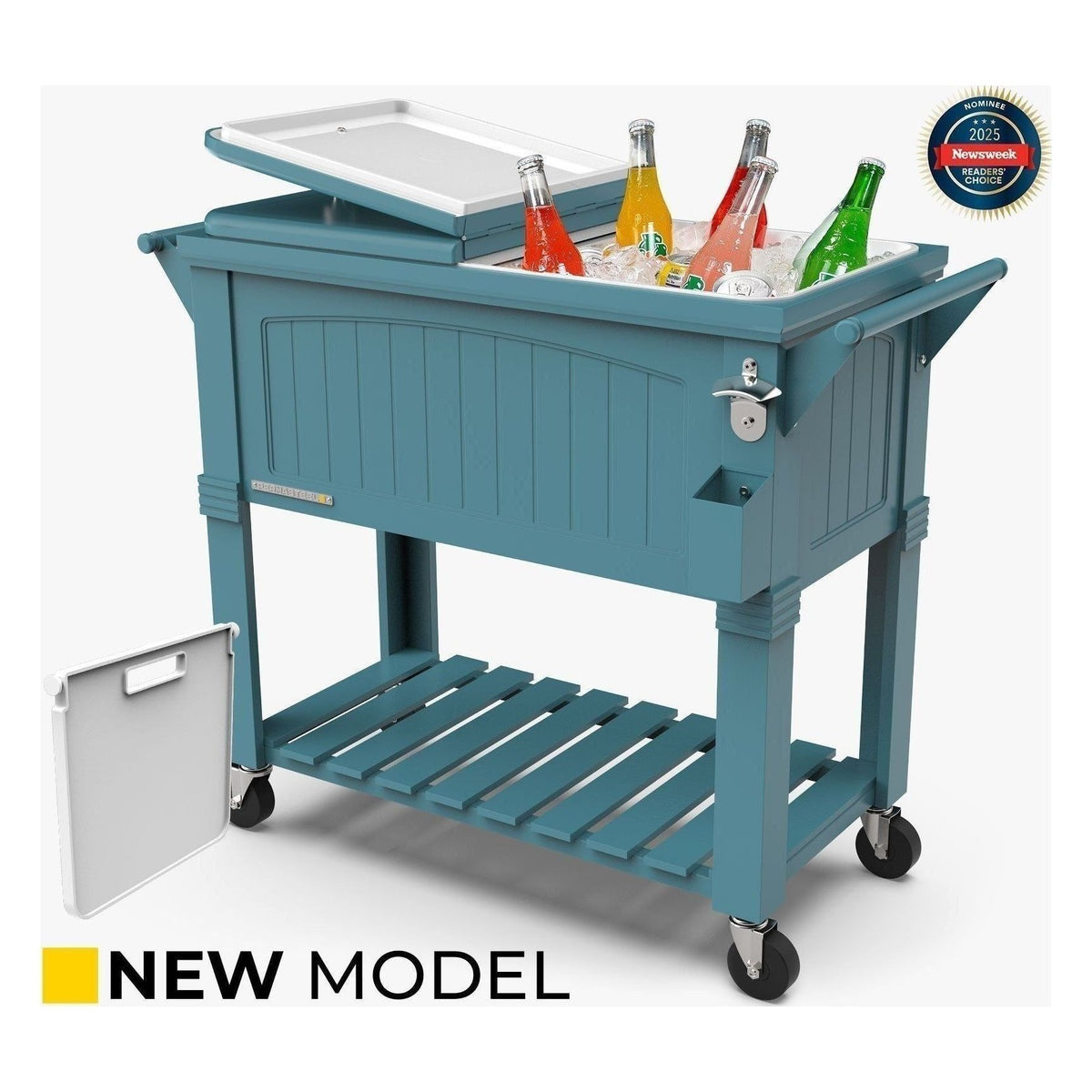 80-Quart Party Cooler with Divider