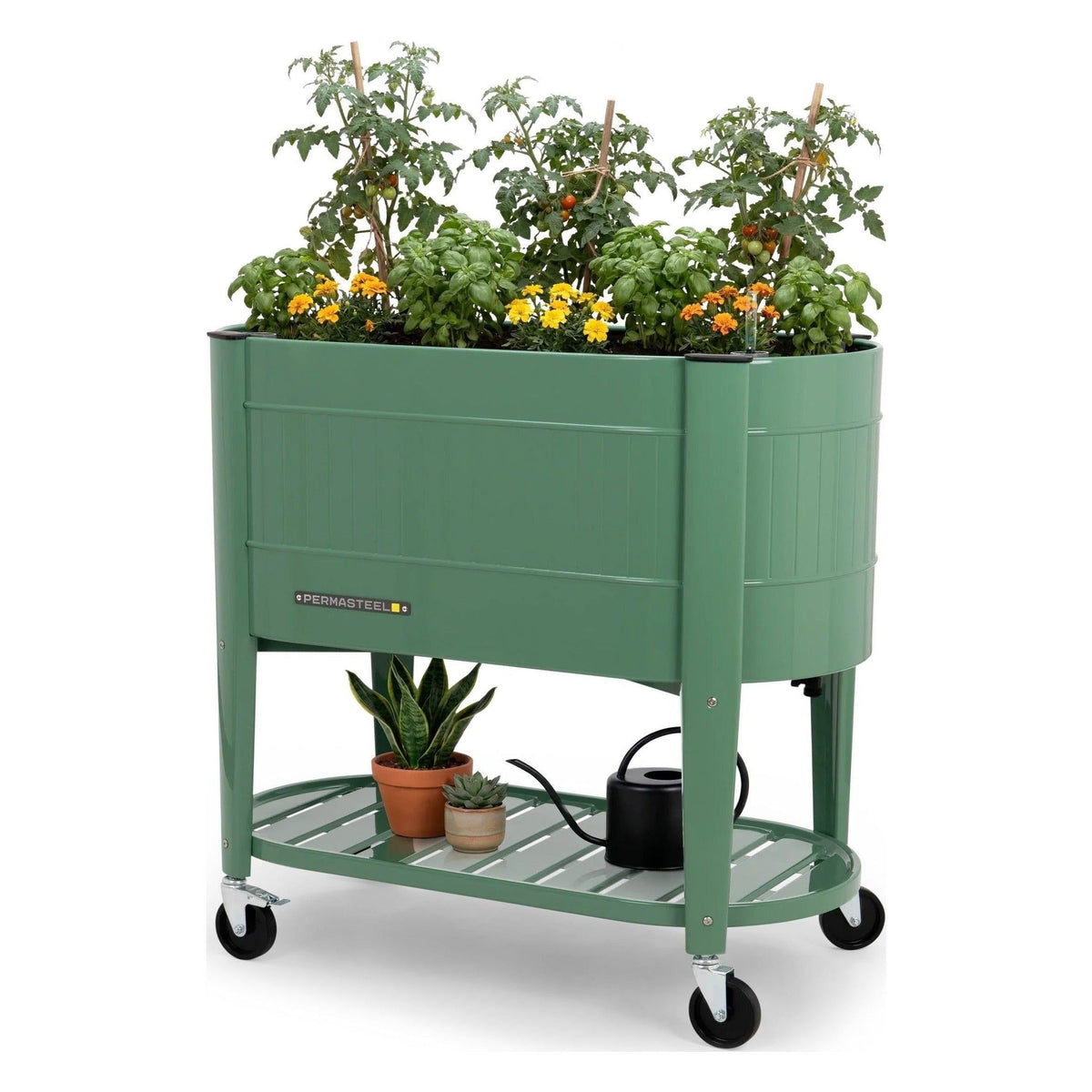 Elevated Garden Bed with EnGrow™ TrueSoil™ Technology, Sage