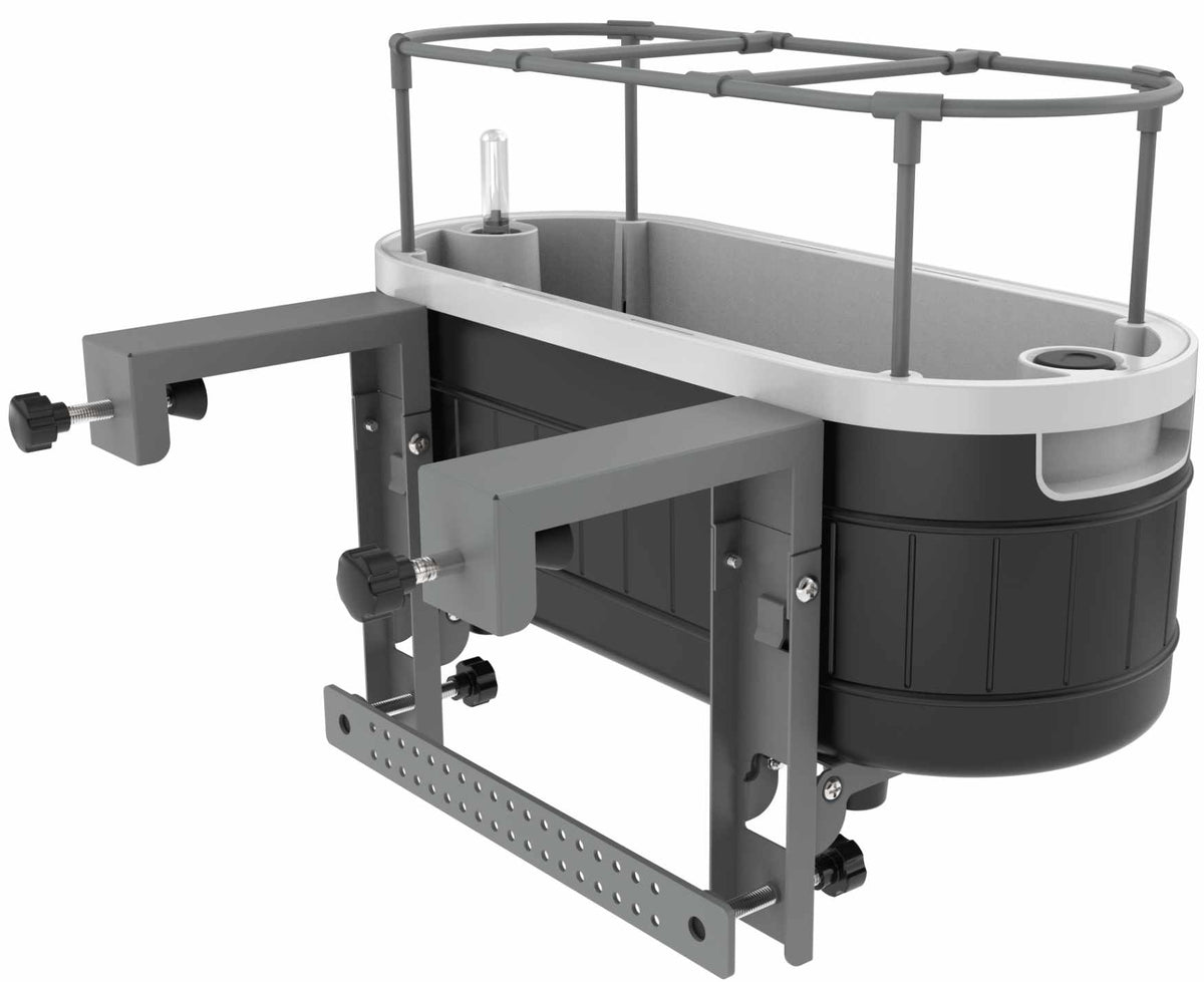 Self-Watering Herb Garden Planter with Adjustable Bracket