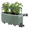 Self-Watering Herb Garden Planter with Adjustable Bracket