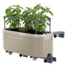 Self-Watering Herb Garden Planter with Adjustable Bracket