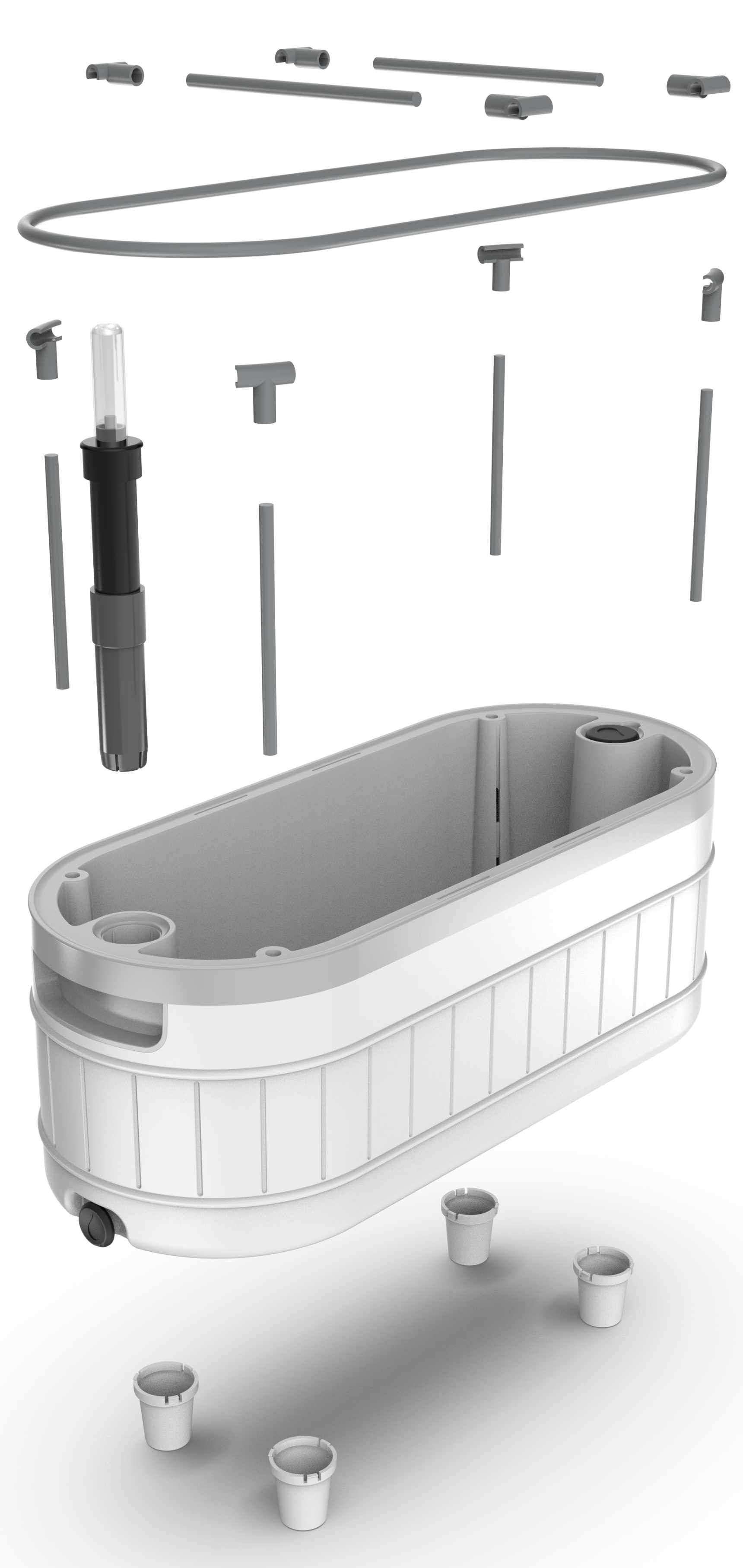 Self-Watering Herb Garden Planter