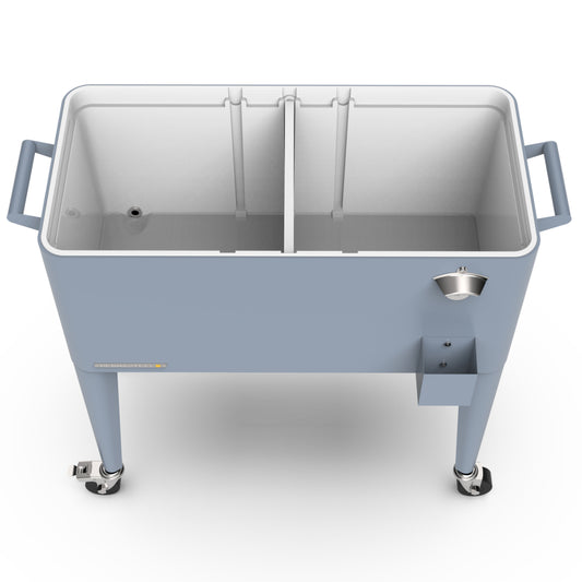80-Quart Classic Patio Cooler With Divider