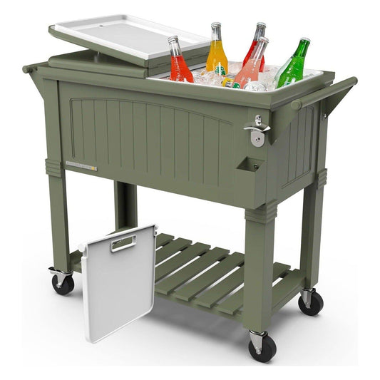 80-Quart Party Cooler with Divider