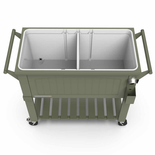 80-Quart Party Cooler with Divider