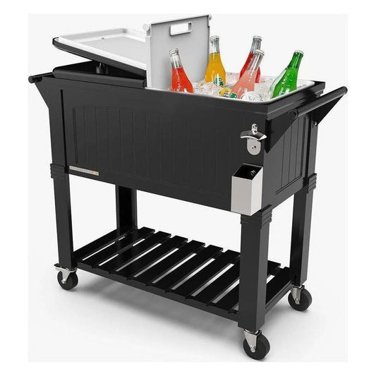 80-Quart Party Cooler with Divider