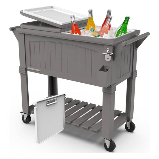 80-Quart Party Cooler with Divider
