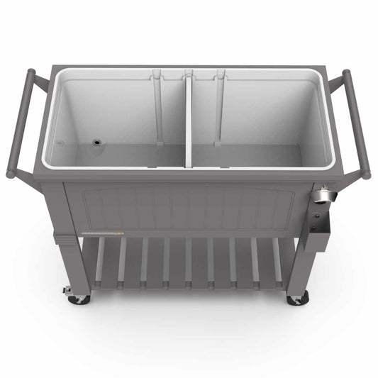 80-Quart Party Cooler with Divider