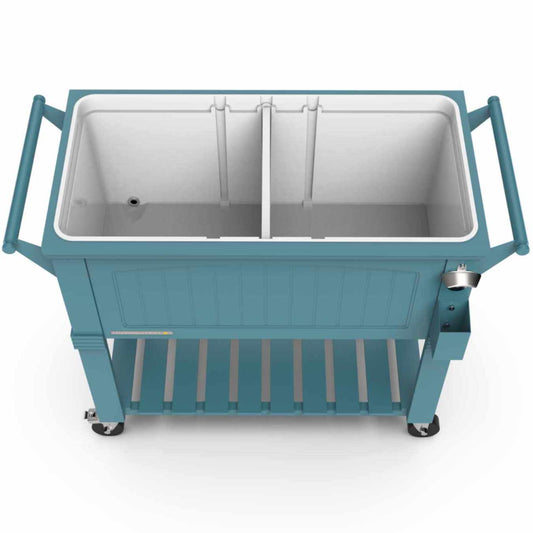 80-Quart Party Cooler with Divider