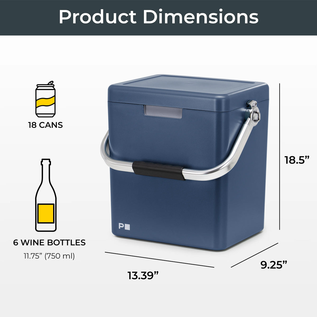 14-Quart Cooler with Serving Tray