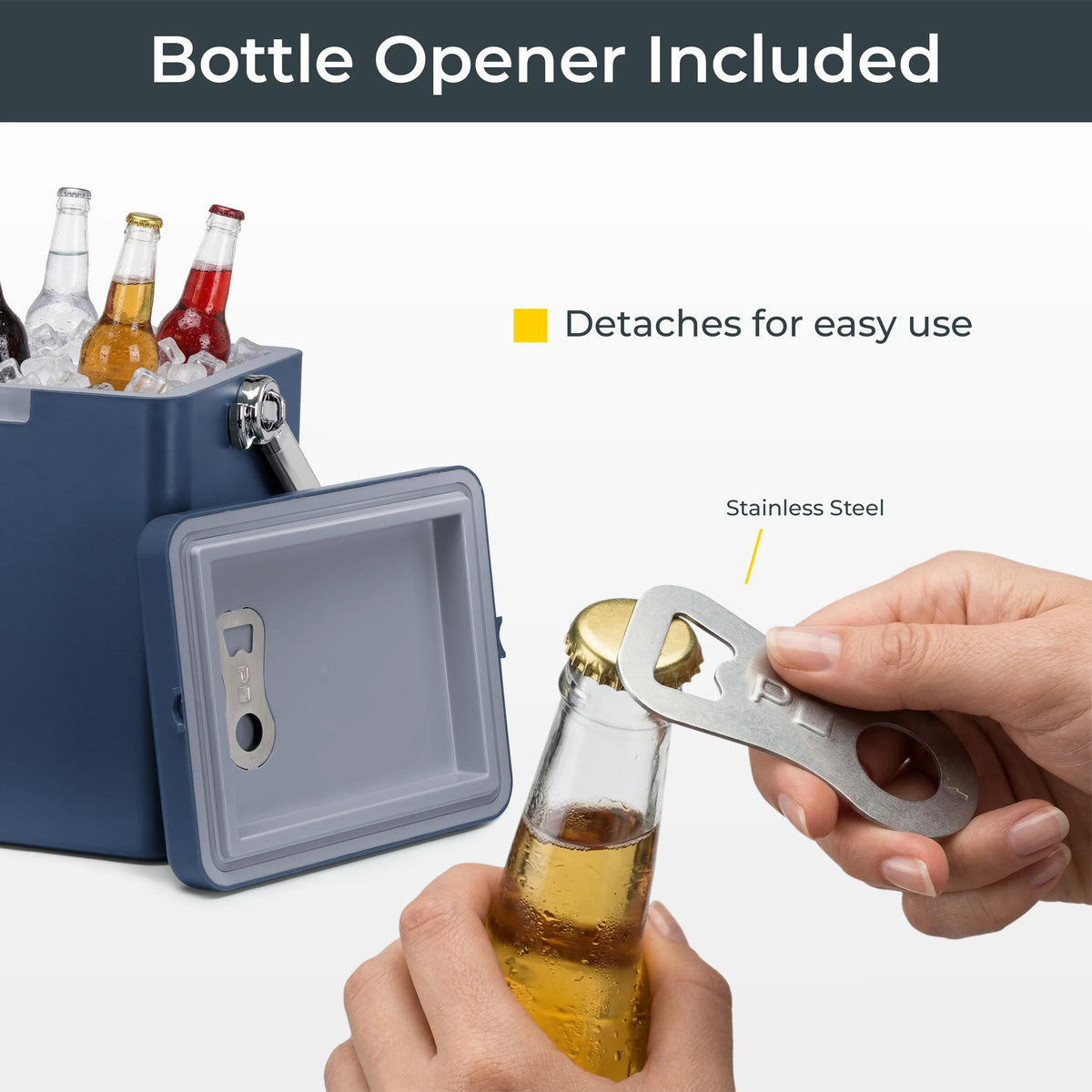 14-Quart Cooler with Serving Tray
