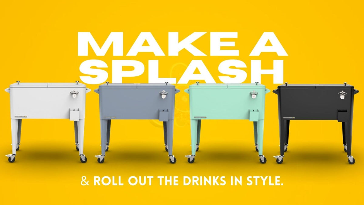 New 2026 Retro Beverage Party Cart!