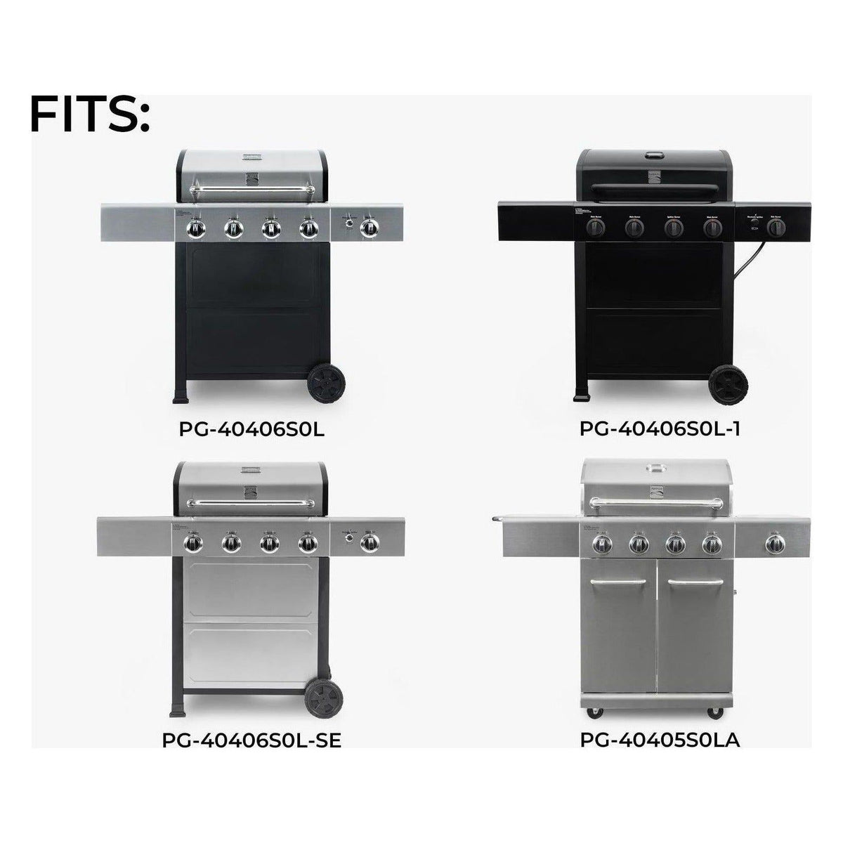 Natural Gas Conversion Kit for 4-Burner Grills PP-20400-CS