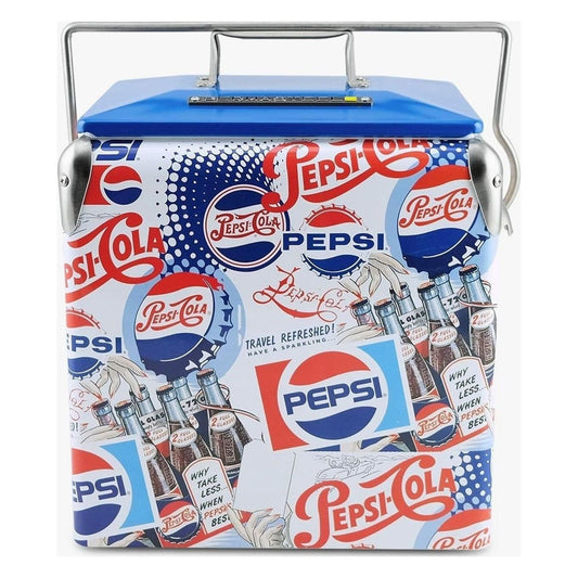 Pepsi 14-Quart Small Portable Cooler - Heritage Limited Edition