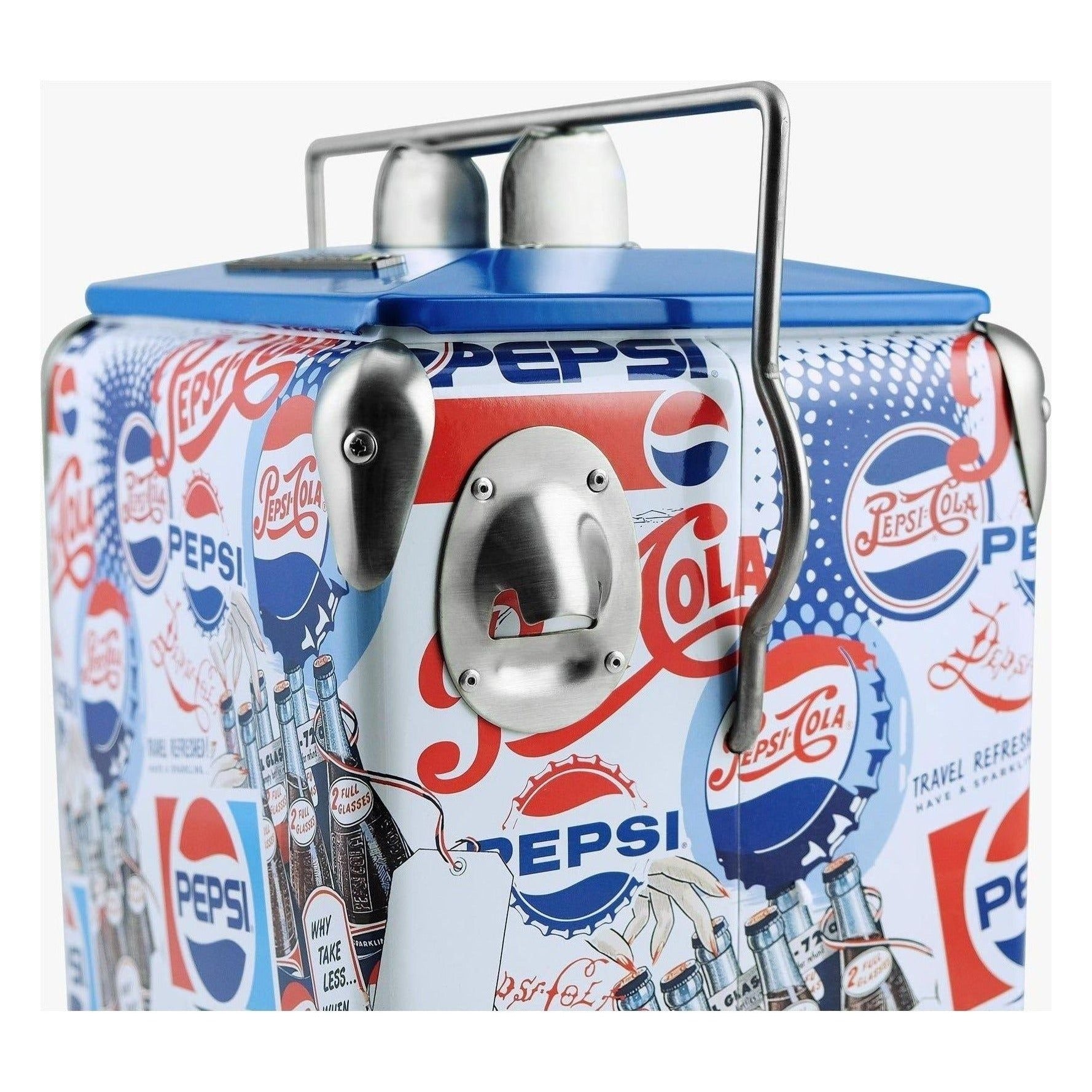Pepsi 14-Quart Small Portable Cooler - Heritage Limited Edition