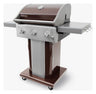 3-Burner Gas Grill with Foldable Side Shelves