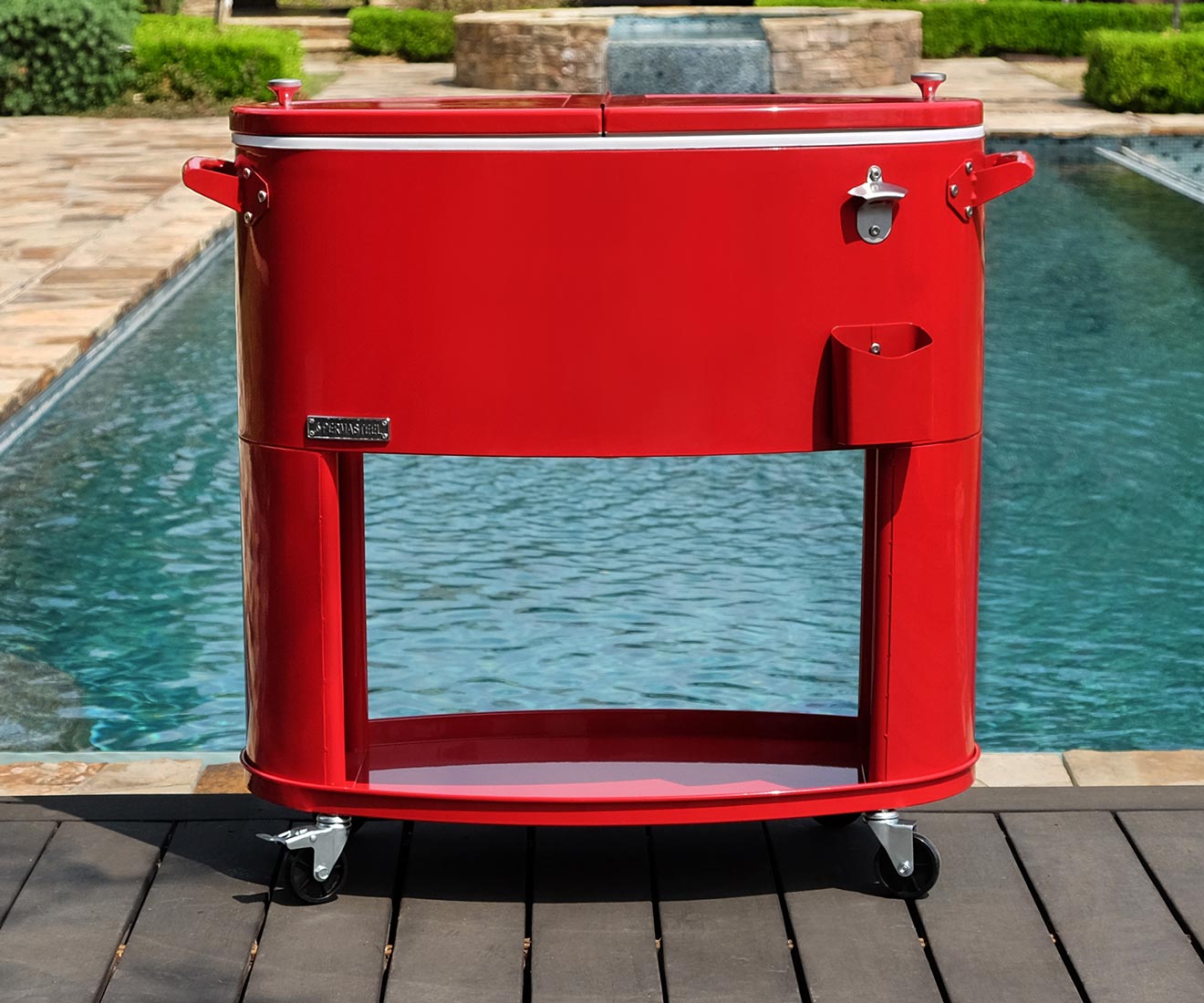 Permasteel 80-Qt Sporty Patio Cooler