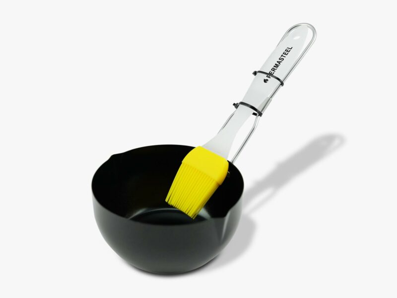 Permasteel Grilling Silicone Brush and Bowl PA-12004