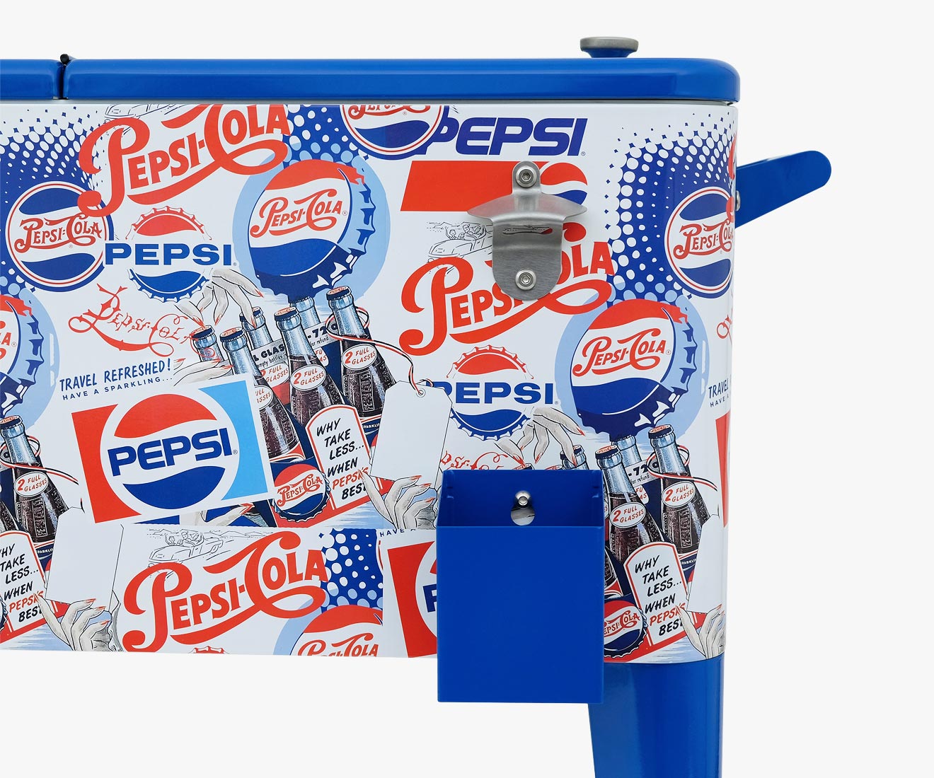 Pepsi 80-Quart Officially Licensed Patio Cooler by Permasteel Product Features Image 2