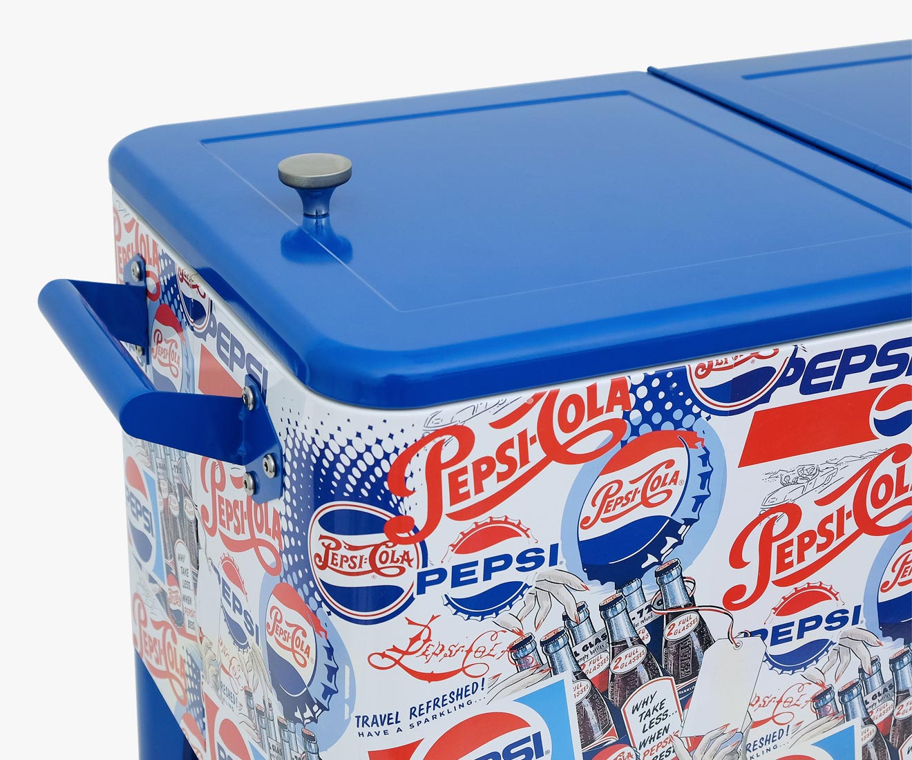 Pepsi 80-Quart Officially Licensed Patio Cooler by Permasteel Product Features Image 4