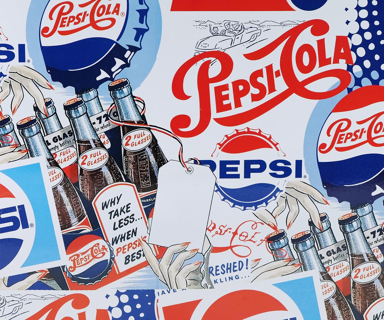 Pepsi 14-Quart Small Portable Picnic Cooler with Old Vintage Pepsi Logos Officially Licensed Cooler Personal Cooler Product Features Image 4