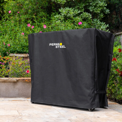 Permasteel Universal Cooler Cover for 80-Qt Cooler Cart (PA-30385) - Heavy Duty, Weatherproof, Water-Resistant, UV-Resistant, Black