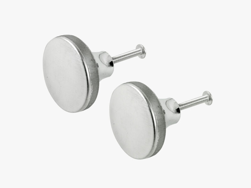 Permasteel Cooler Silver Knobs